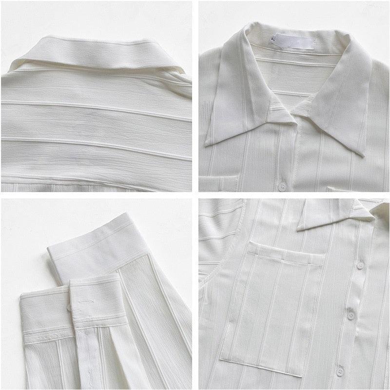 Stylish ST Tropez Ribbed Tee