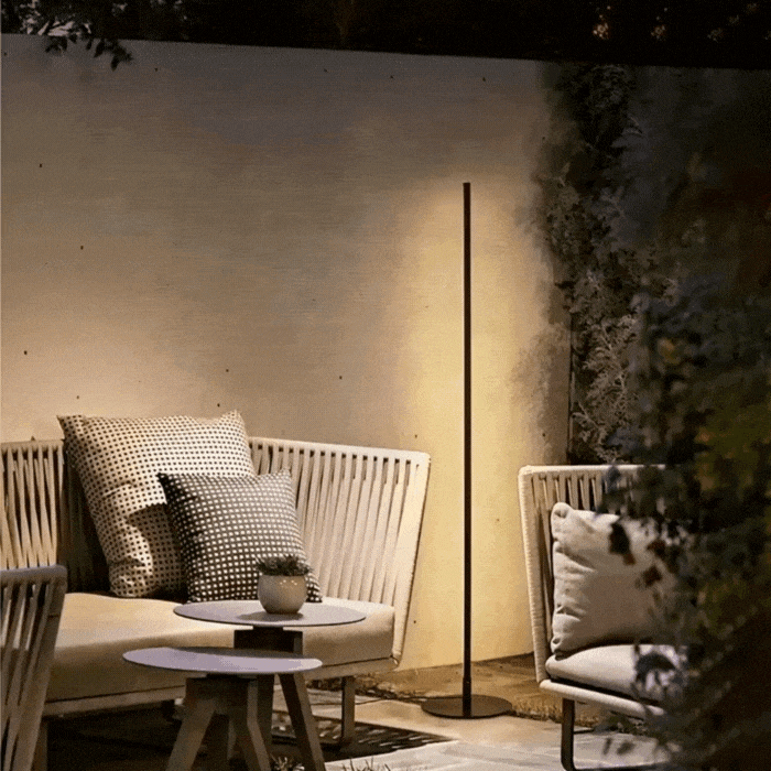 Smart Dimmable LED Floor Lamp with Remote Control