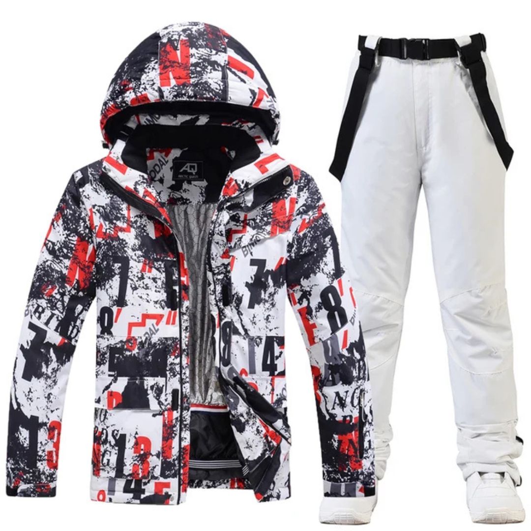 Ultimate Winter Snowboarding Ski Jacket Ensemble