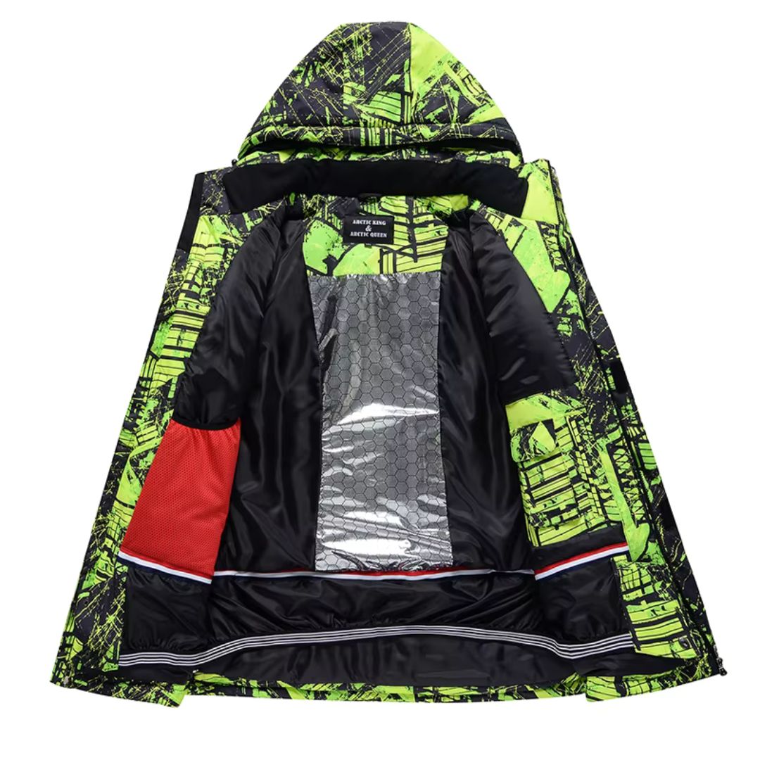 Ultimate Winter Snowboarding Ski Jacket Ensemble