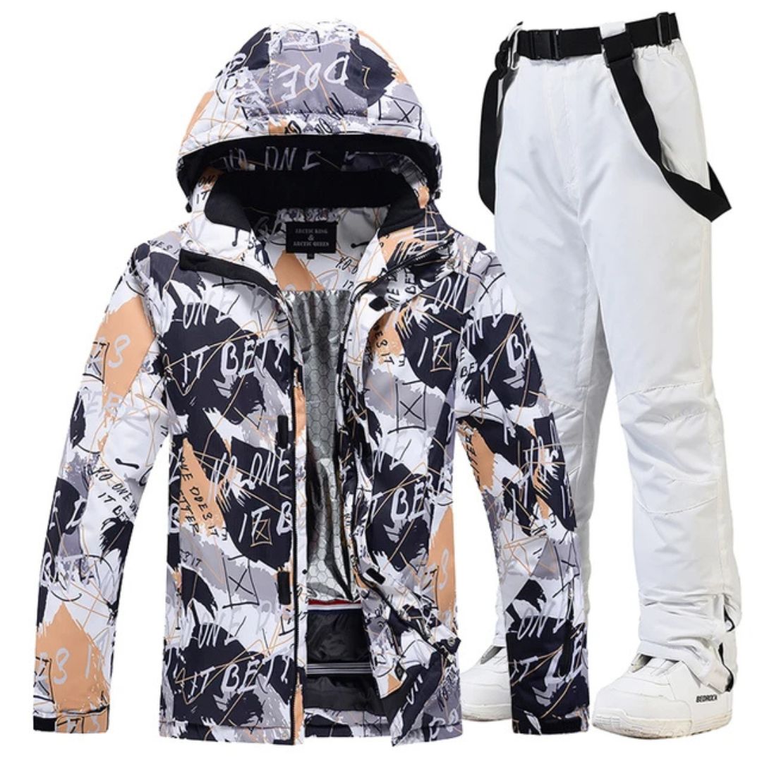 Ultimate Winter Snowboarding Ski Jacket Ensemble