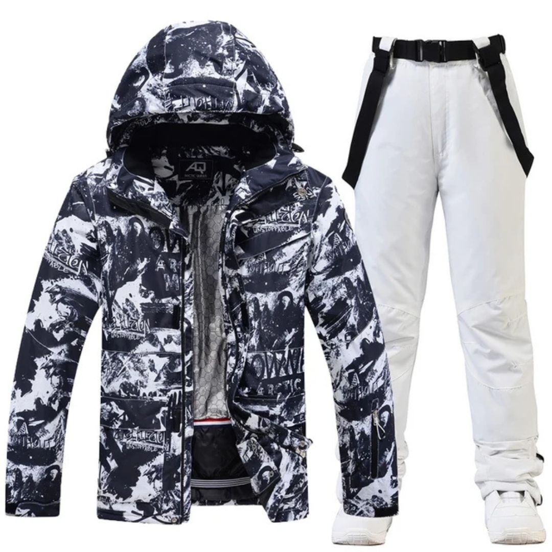 Ultimate Winter Snowboarding Ski Jacket Ensemble