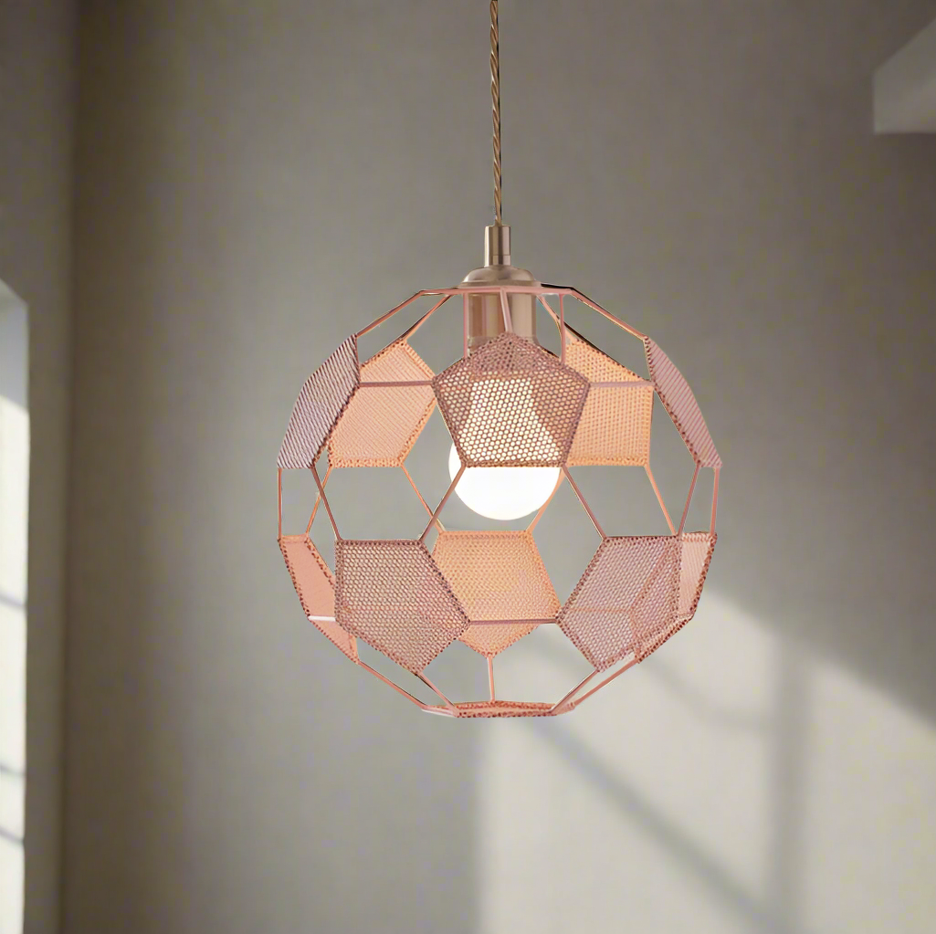 Stylish Soccer Ball Ceiling Light - Perfect for Sports Enthusiasts!