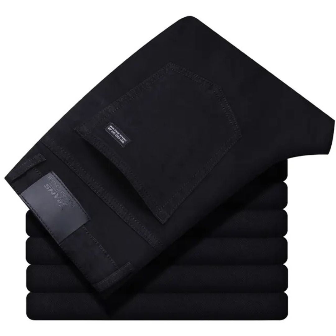 Stylish Men's Stretch Jeans for Business Casual Comfort