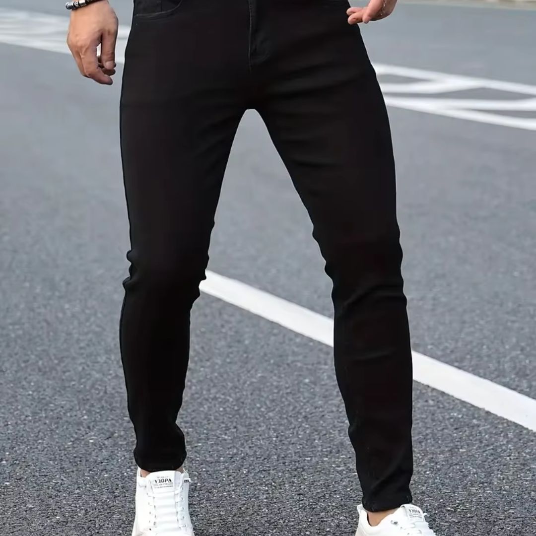 Stylish Men's Slim Fit Classic Skinny Jeans