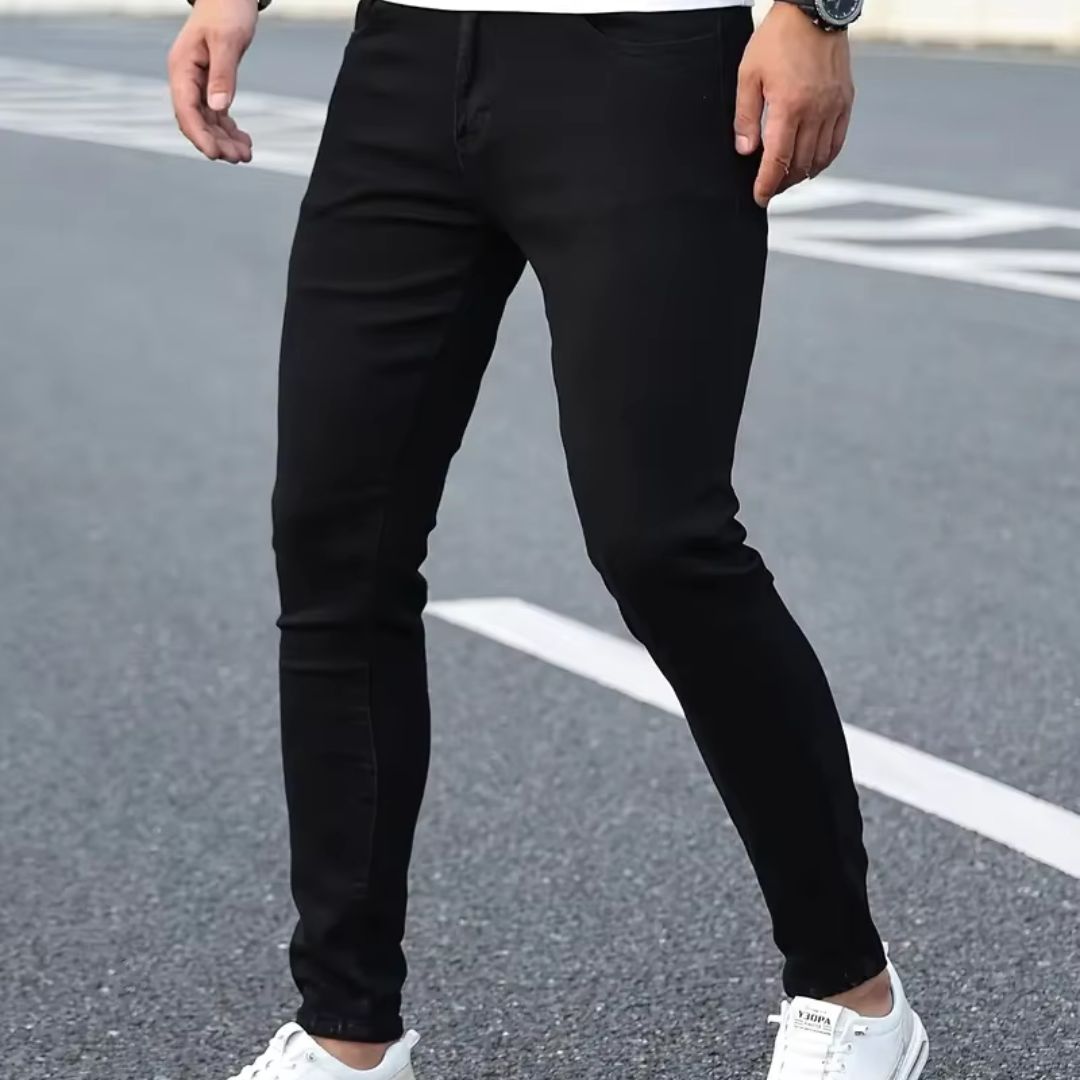 Stylish Men's Slim Fit Classic Skinny Jeans