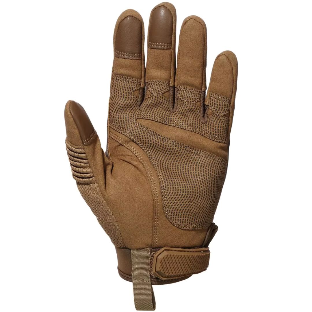 Premium Men's Tactical Leather Combat Gloves for Maximum Performance