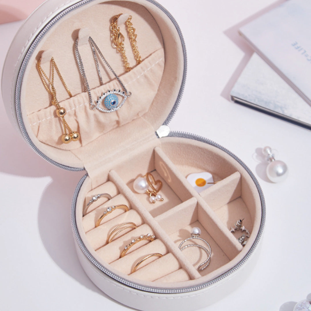 Elegant Round Jewelry Organizer