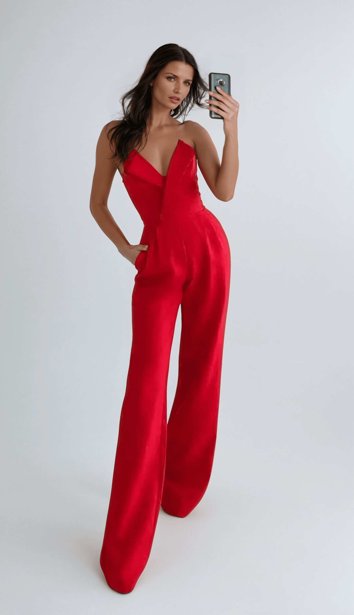 Chic Women's Jumpsuit - Perfect for Office and Professional Style