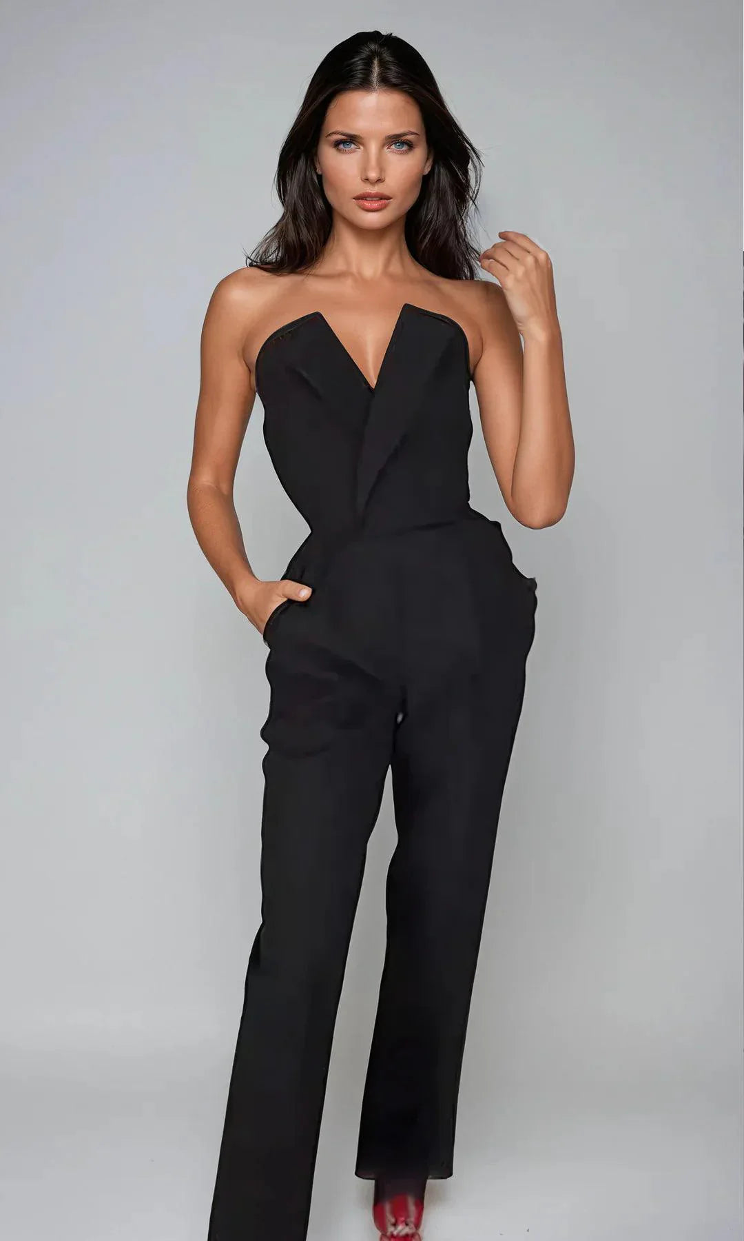 Chic Women's Jumpsuit - Perfect for Office and Professional Style