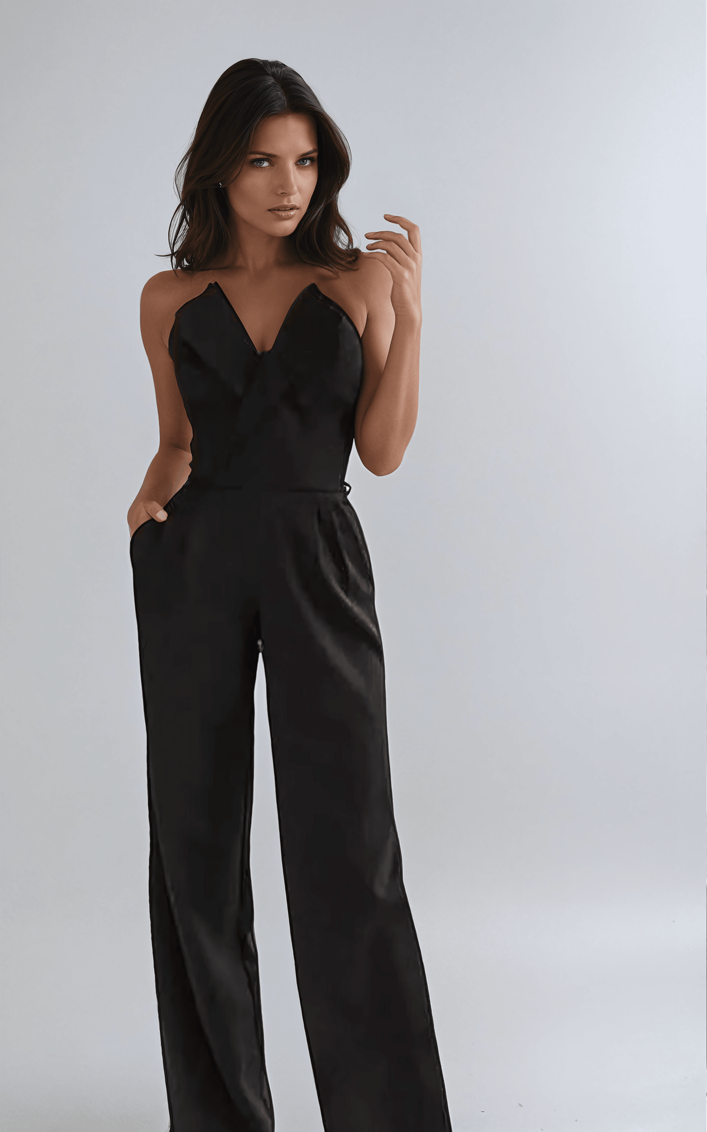 Chic Women's Jumpsuit - Perfect for Office and Professional Style