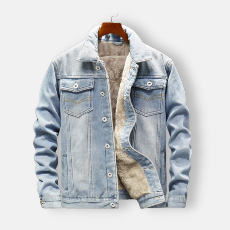 Stylish Italian Men’s Denim Jacket