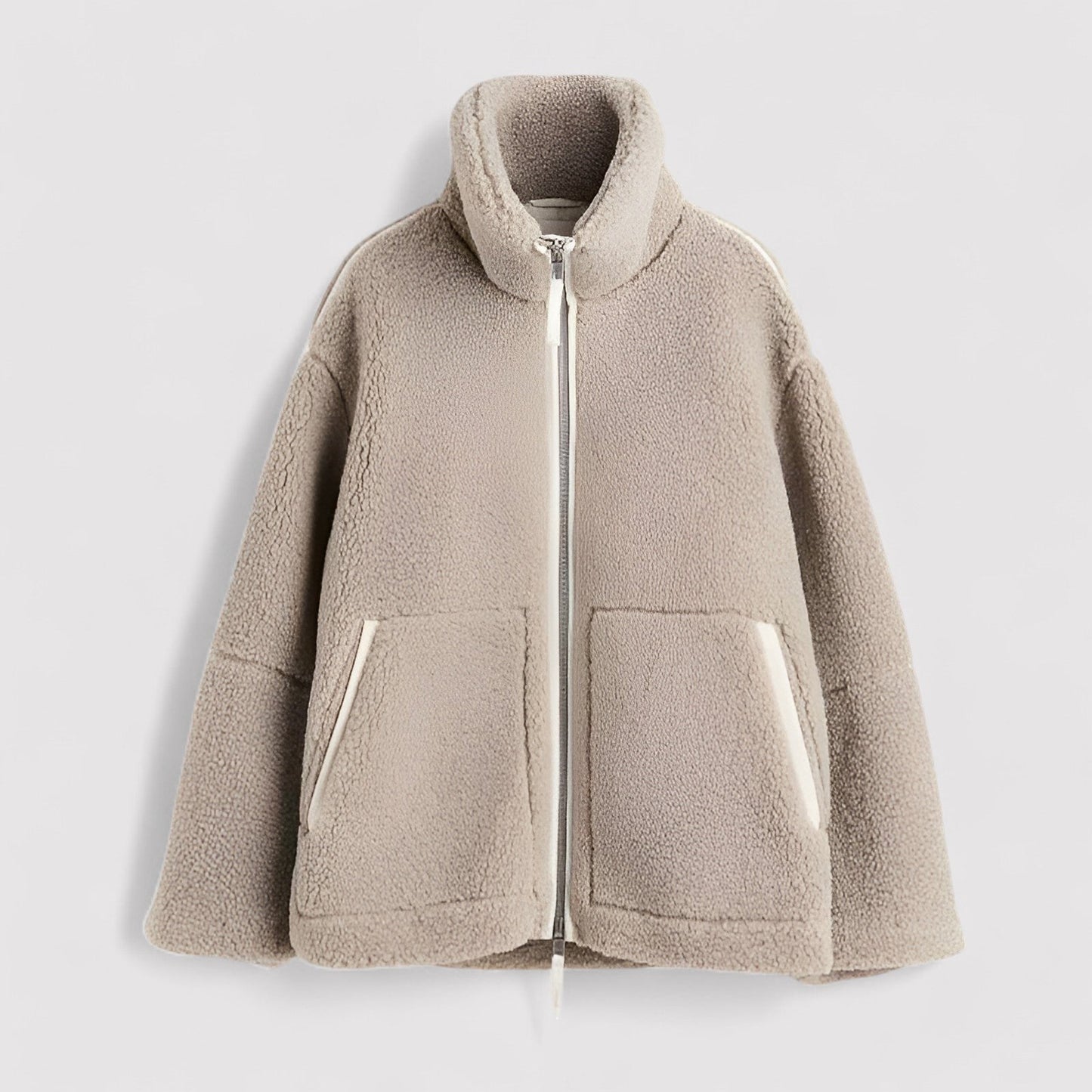 Chic Teddy Fleece Jacket for Women