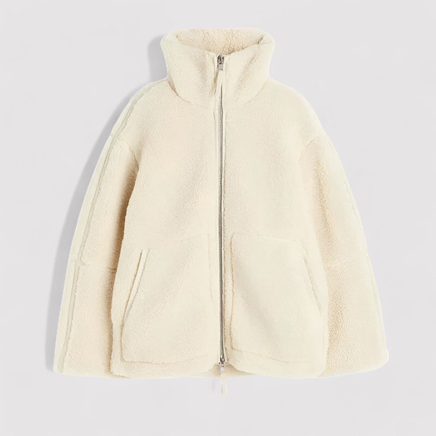 Chic Teddy Fleece Jacket for Women
