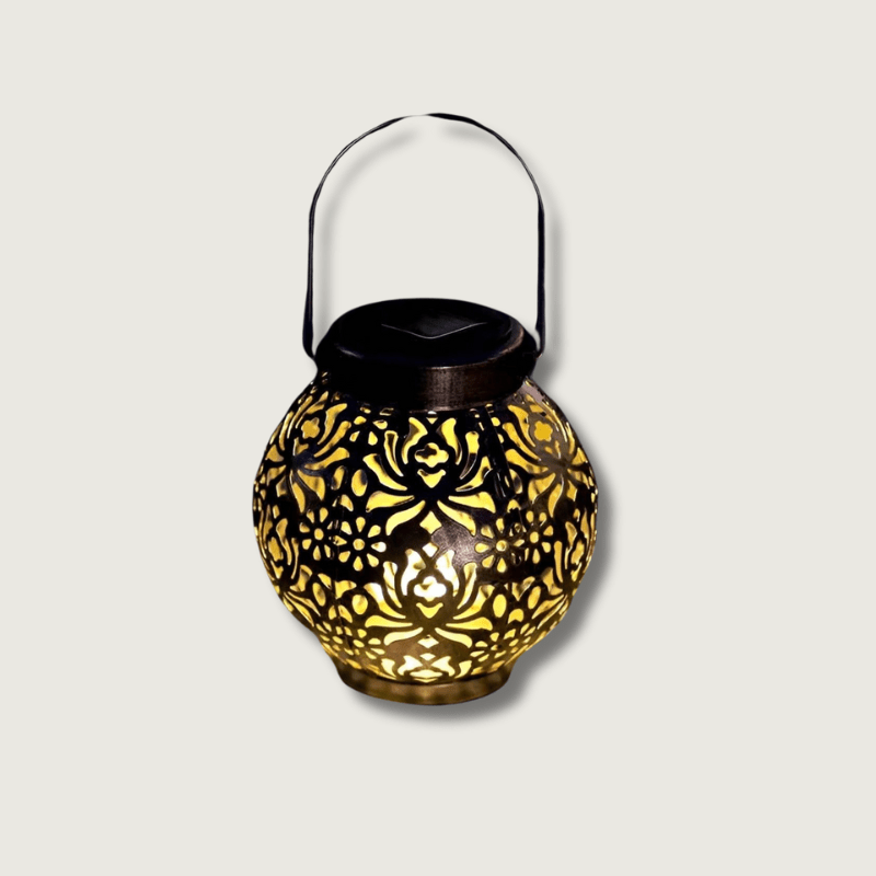 EcoLight | Luxe Waterproof Solar Garden Hanging Lamp with Energy-Efficient LED Lighting