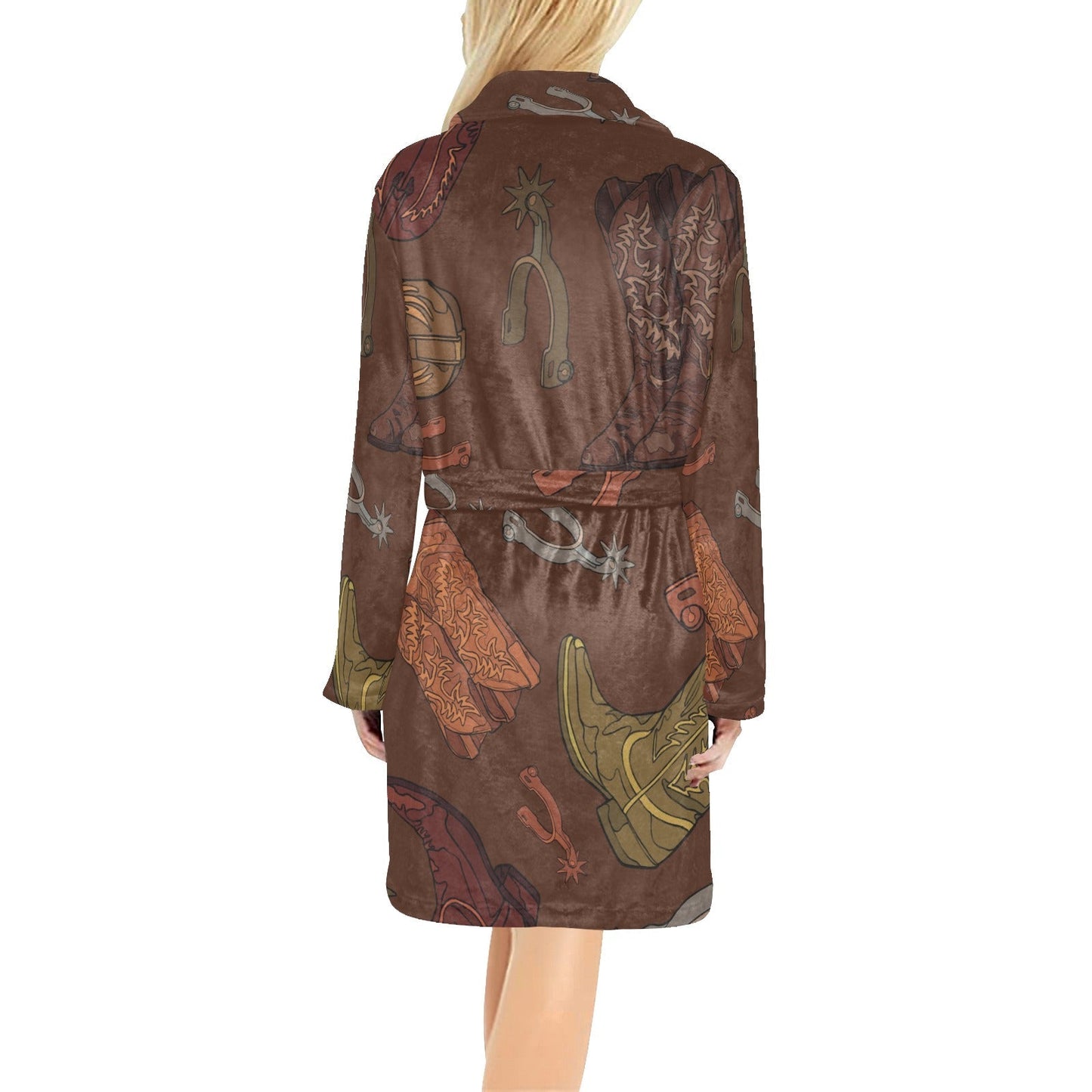 Ranch Western Wear Women's Western-Inspired Bath Robe