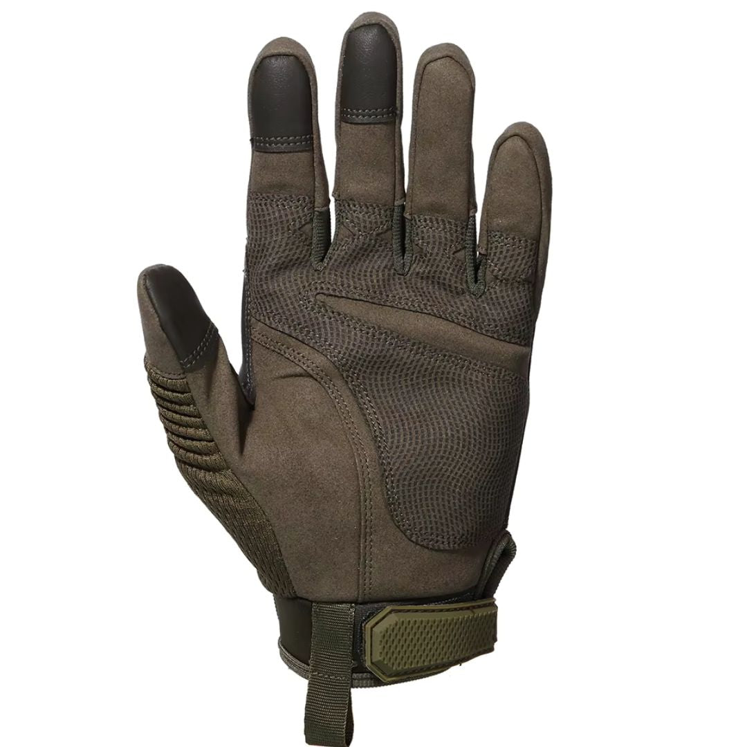 Premium Men's Tactical Leather Combat Gloves for Maximum Performance