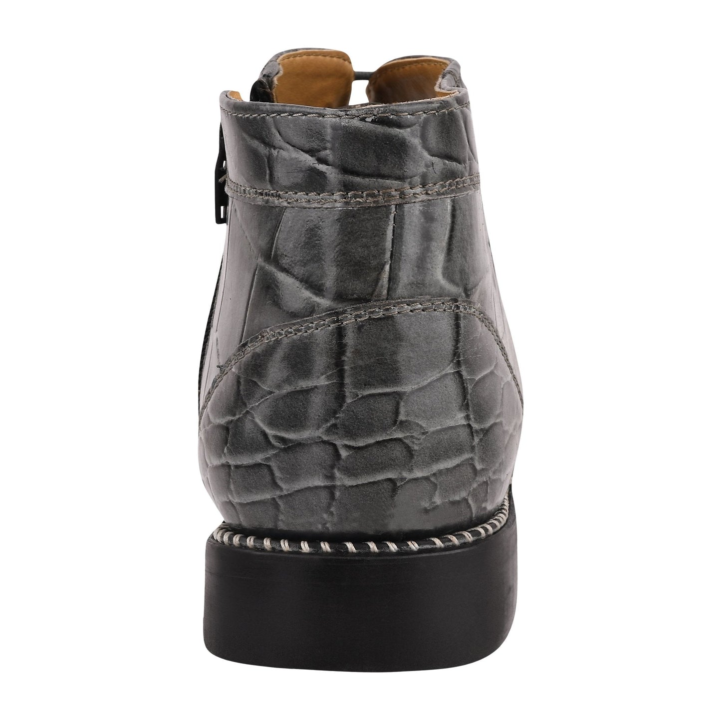 Stylish Men’s Genuine Leather Lace-Up Boots