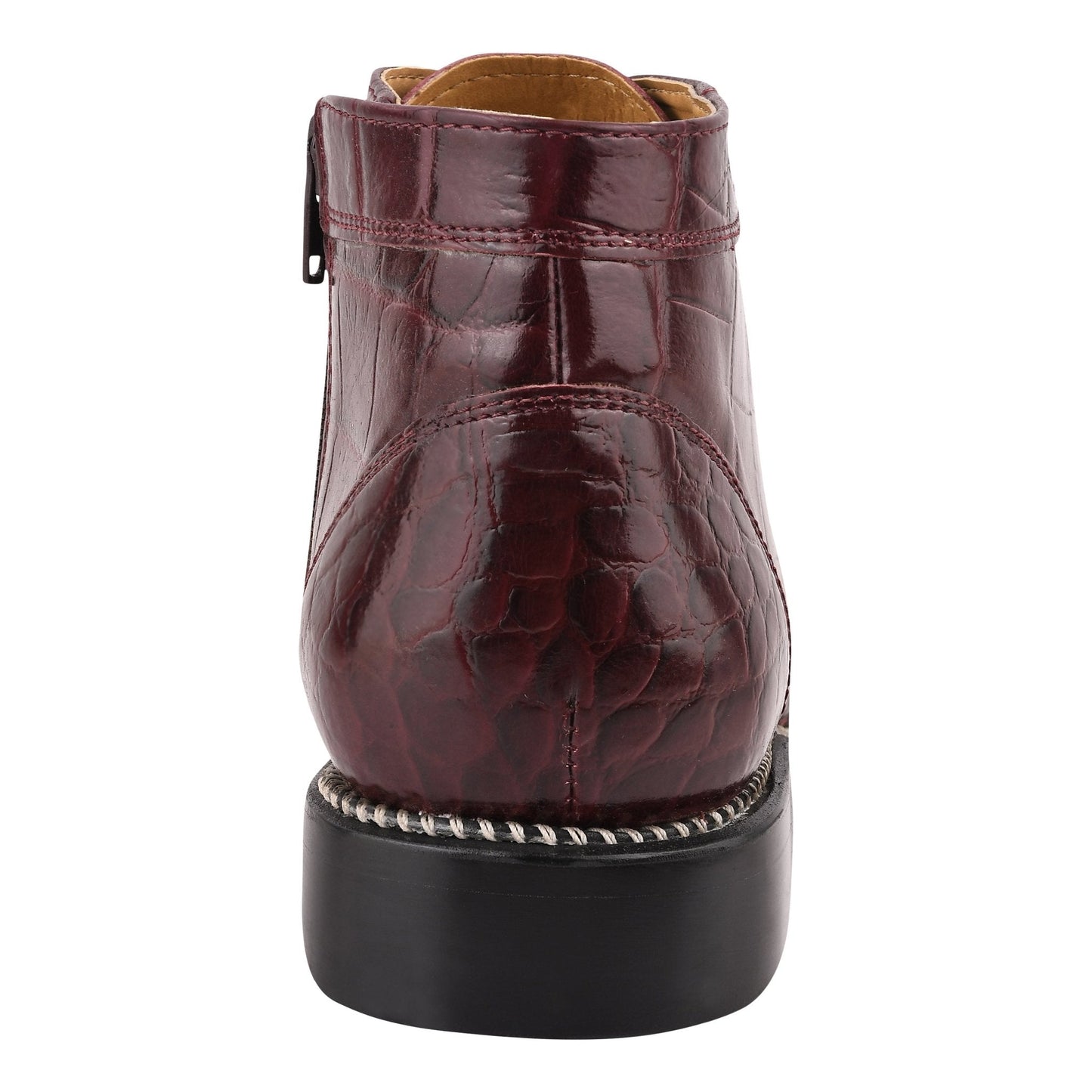 Stylish Men’s Genuine Leather Lace-Up Boots