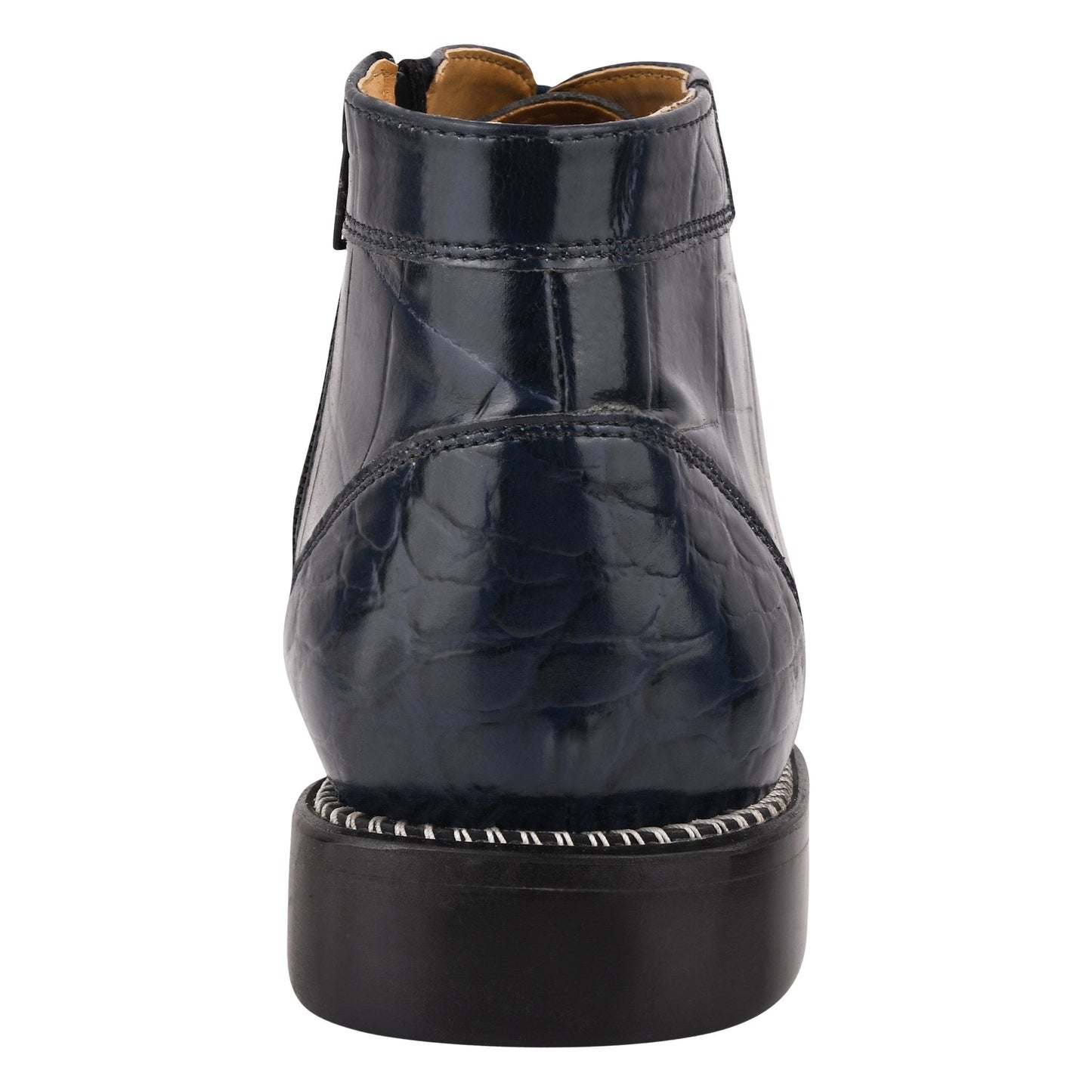 Stylish Men’s Genuine Leather Lace-Up Boots