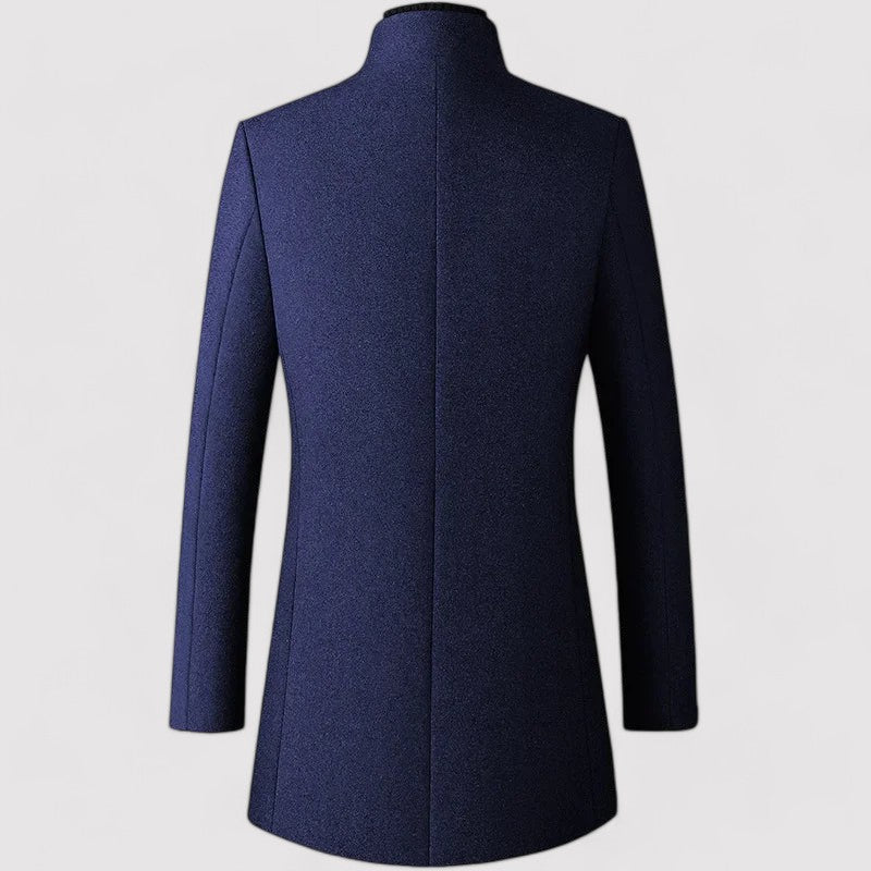 Elegant Men's Wool Coat