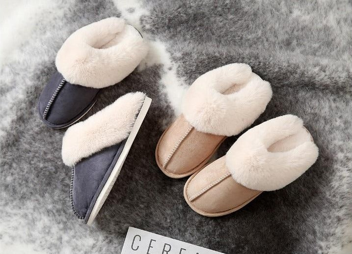 CozyCloud Faux Fur Slippers – Ultimate Comfort for Your Feet!