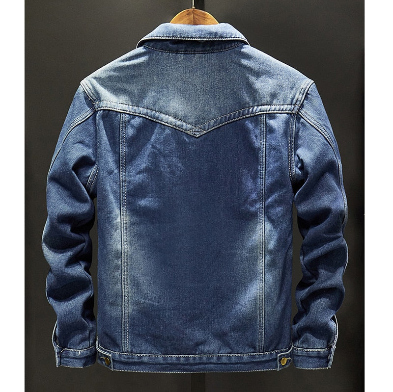 Stylish Italian Men’s Denim Jacket