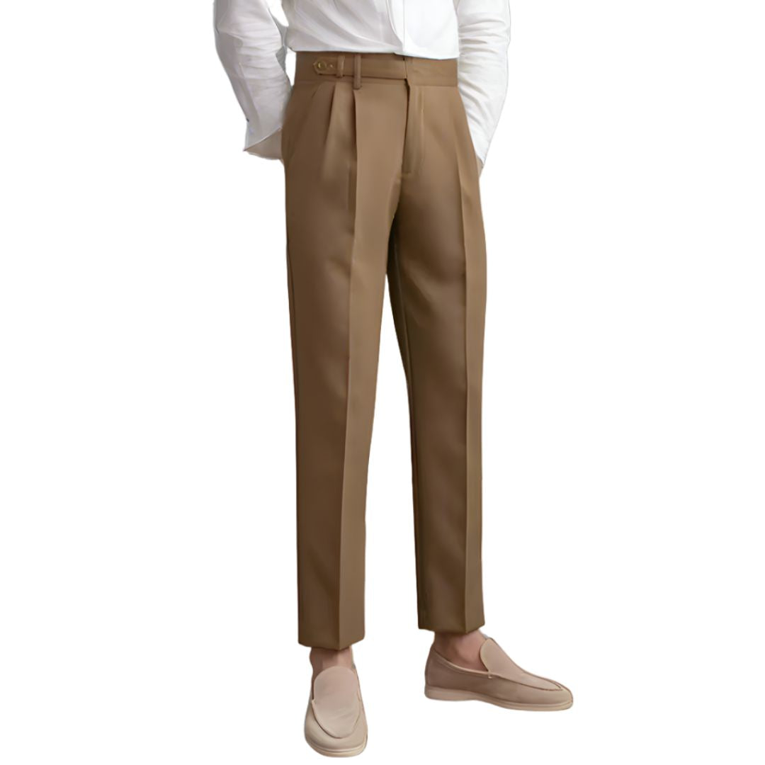 High Waist Pants Inspired by Parisian Style