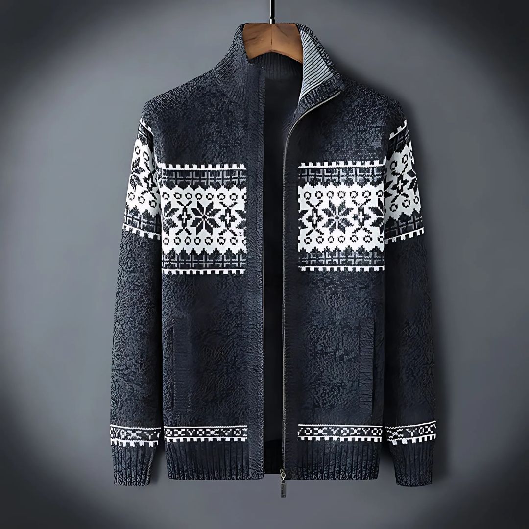 Cozy Men's Plush Fleece Jacket