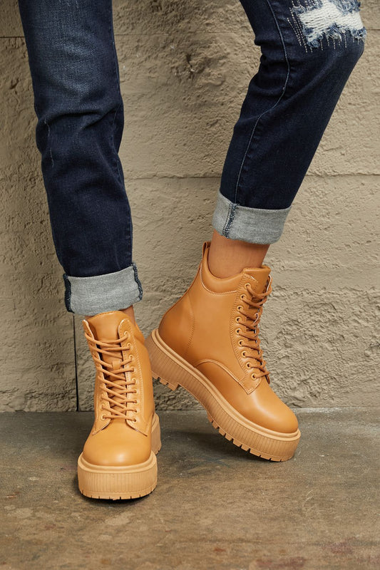 East Lion Corp Tactical Platform Combat Boots for Ultimate Durability and Style