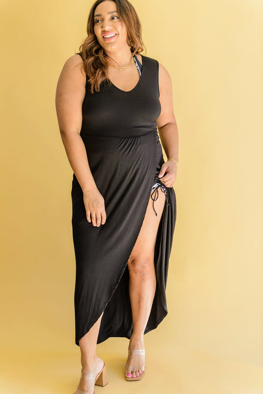 Chic Tulip Skirt Maxi Dress for Effortless Style