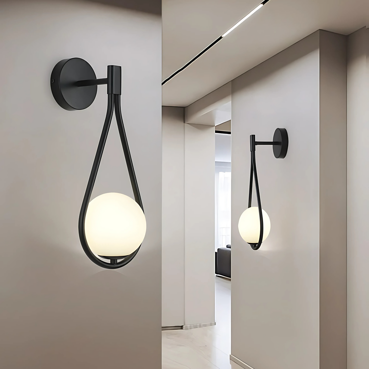 Stylish Drop-Shaped Wall Lamps - Illuminate Your Home with Elegance