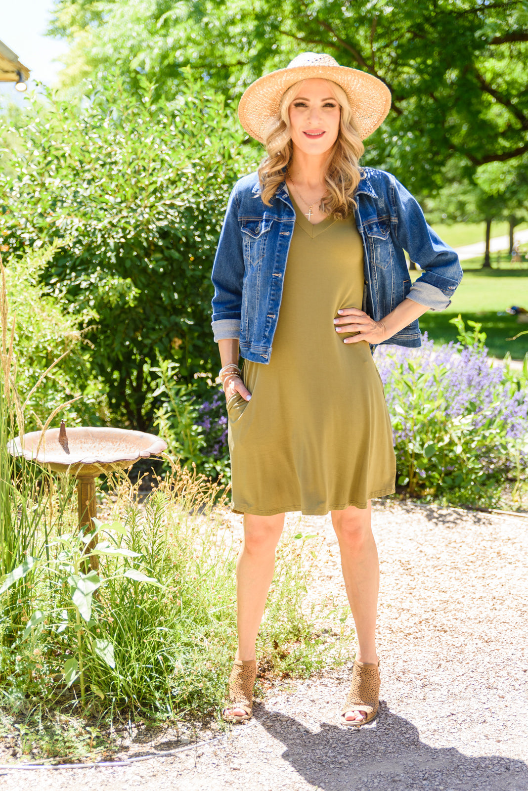 Chic Counting On You T-Shirt Dress for Effortless Style