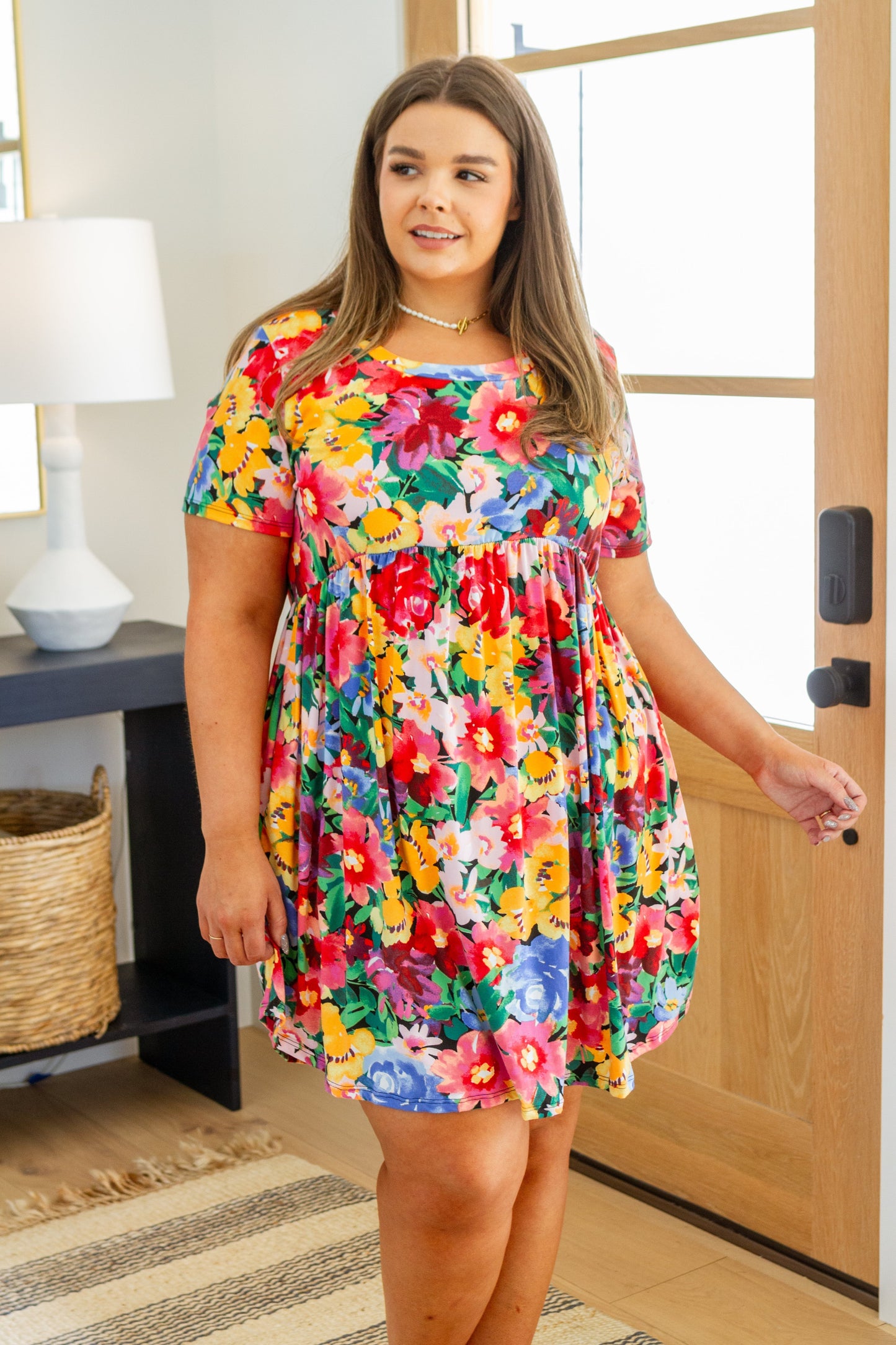 Charming Floral Dress for Your Garden Adventures