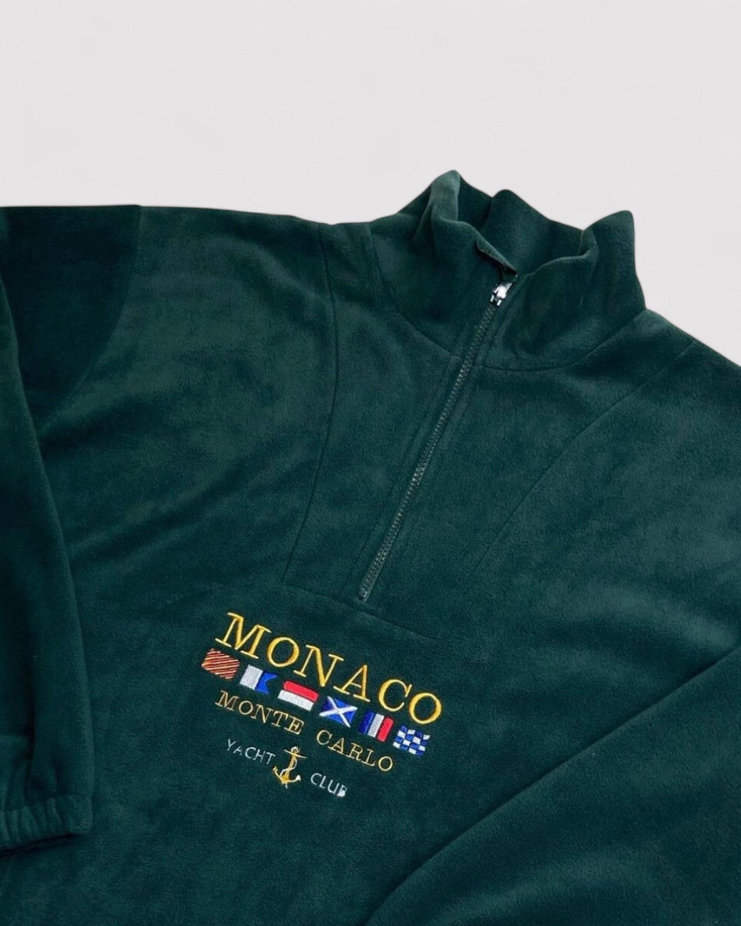 Timeless Elegance: Monaco Old Money Zip-Up Sweater