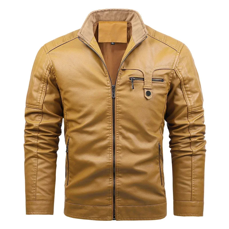 Timeless Men's Biker Jacket for Ultimate Style