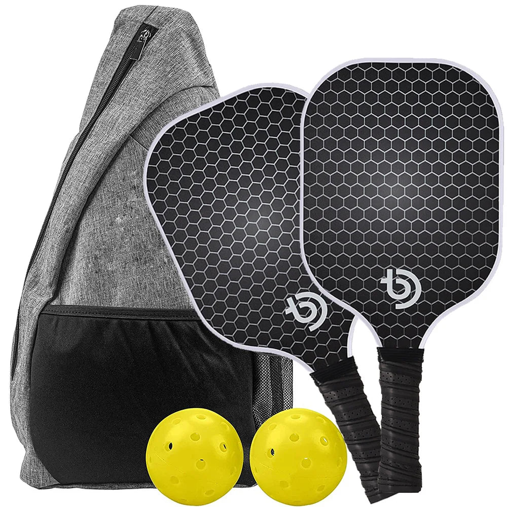 Pickleball Paddles Set-Graphite Carbon Fiber Usapa Approved Lightweight Racquets