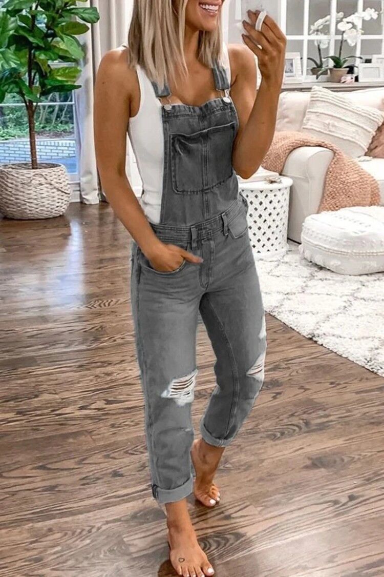 Chic Urban Denim Jumpsuit for Women: Your Effortless Style Solution