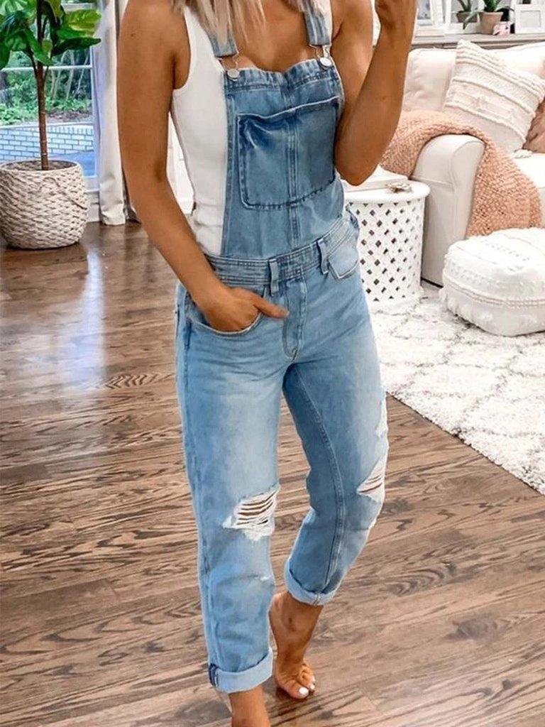 Chic Urban Denim Jumpsuit for Women: Your Effortless Style Solution