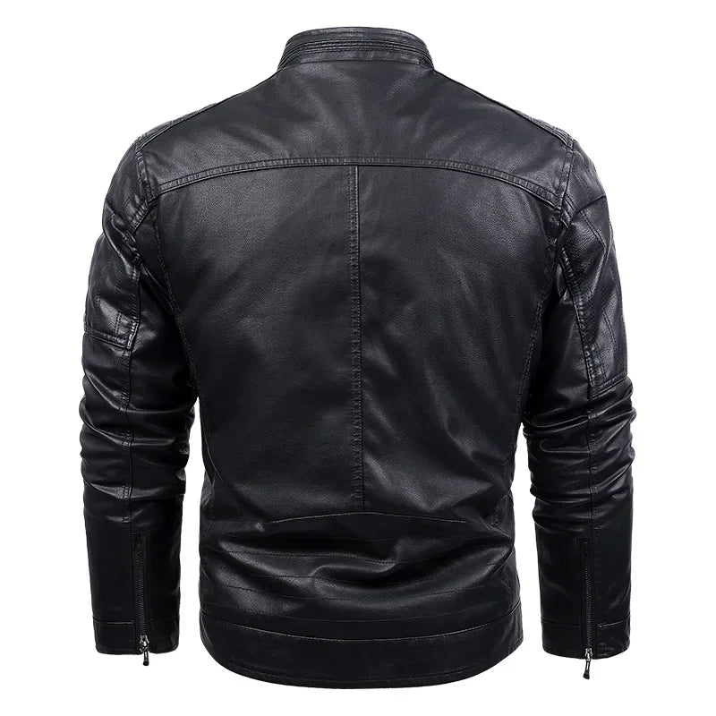 Timeless Men's Biker Jacket for Ultimate Style