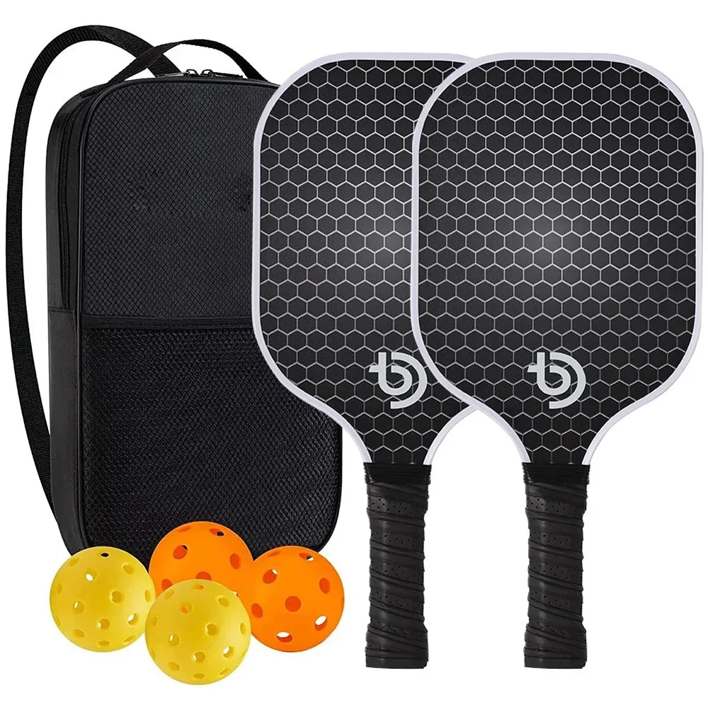 Pickleball Paddles Set-Graphite Carbon Fiber Usapa Approved Lightweight Racquets