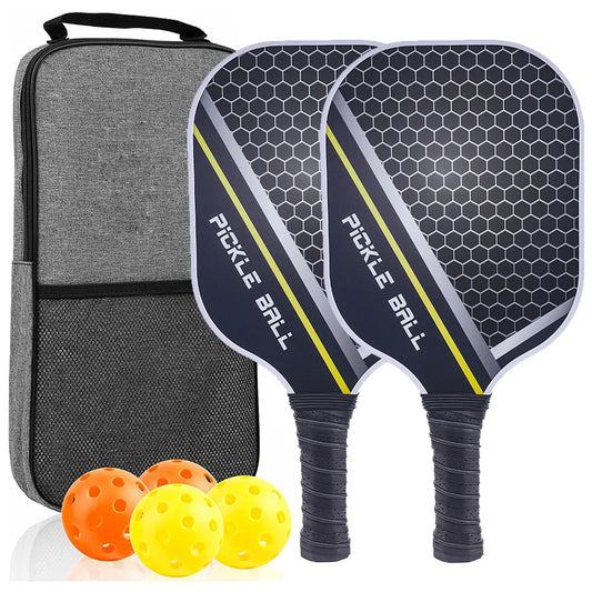 Pickleball Paddles Set-Graphite Carbon Fiber Usapa Approved Lightweight Racquets