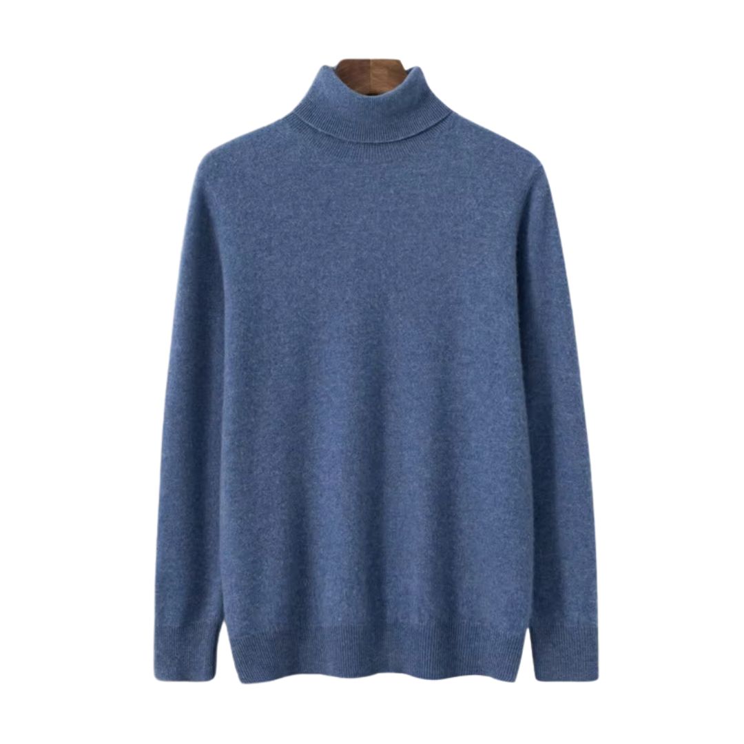 Indulge in Luxury: Men's 100% Pure Cashmere Sweater