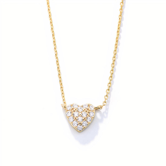 Charming Heart Pendant Necklace